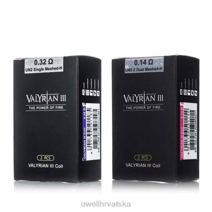 UWELL VALYRIAN 3 zamjenske zavojnice | 2 pakiranja N4TP20 UWELL vape price otpor 014 ohma